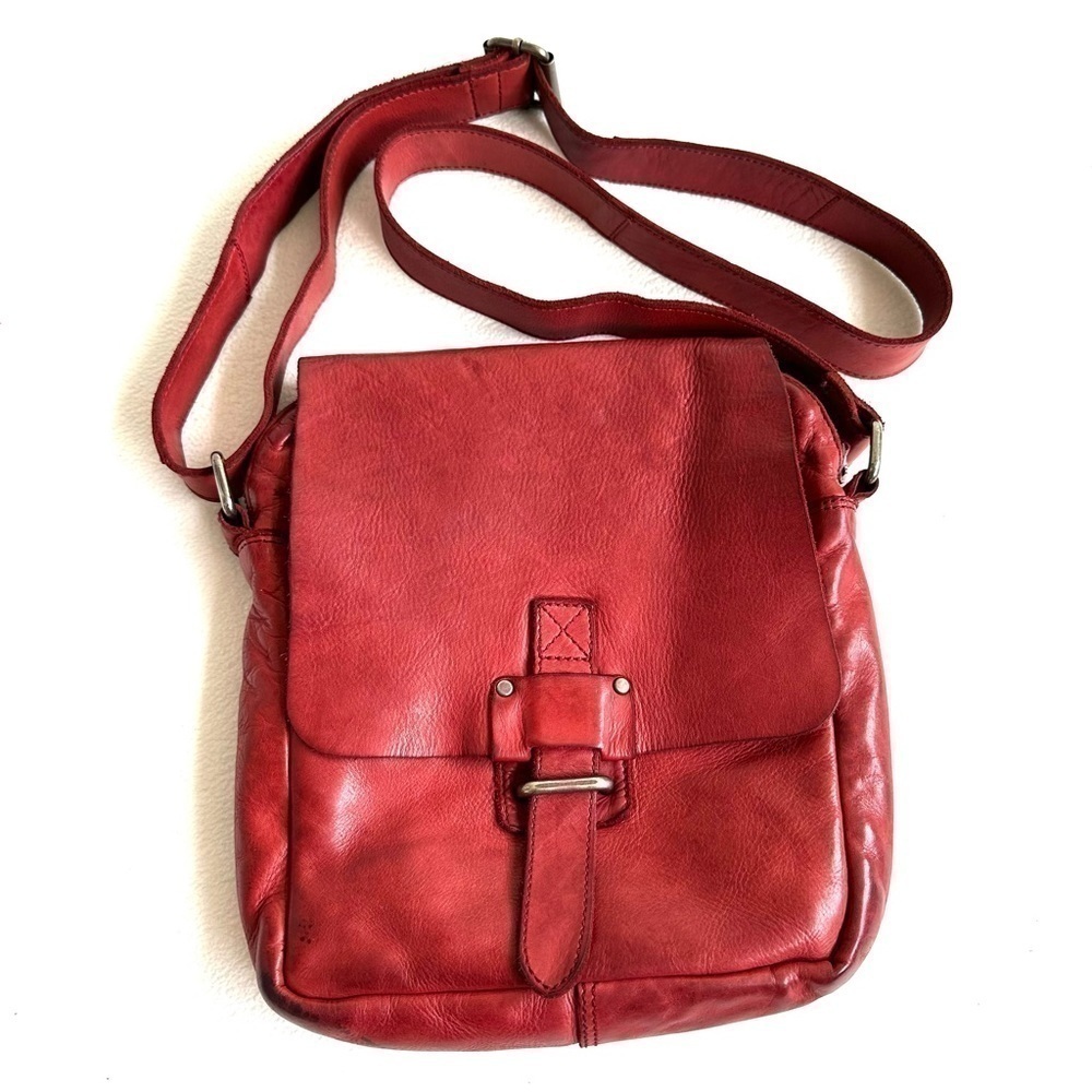 Harbour 2nd Crossbody Leather Bag Purse Oxblood